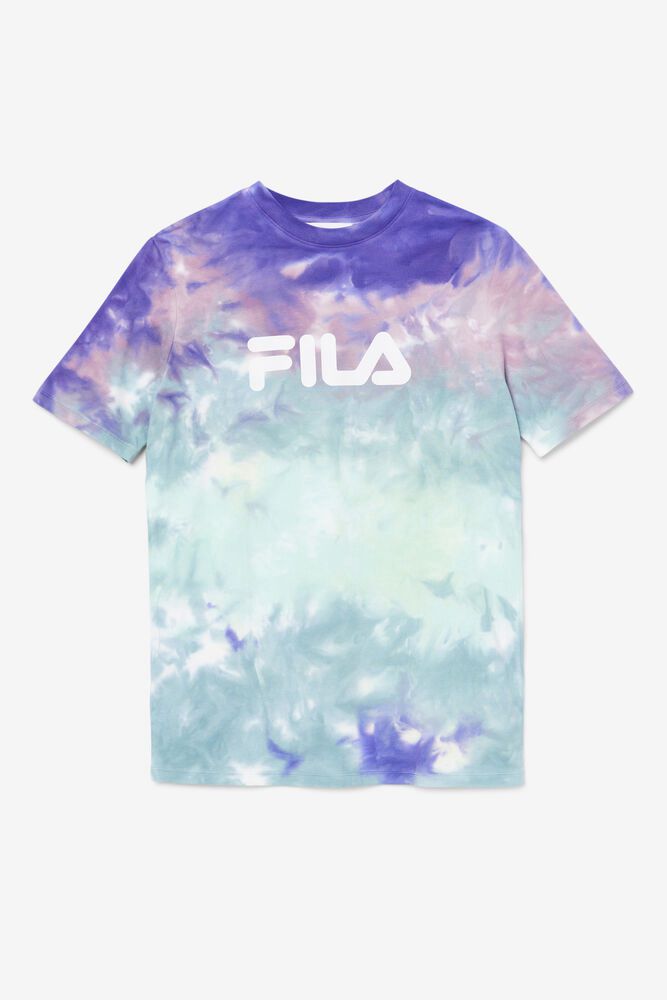 Tricou Fila Dama Albastri Alivia Tie Dye VOGE-41029